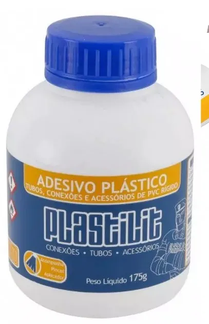 ADESIVO PVC 1756GR C/ PINCEL PLASTILIT