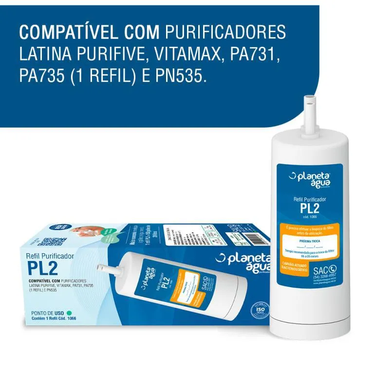 REFIL P/ BEBEDOURO LATINA