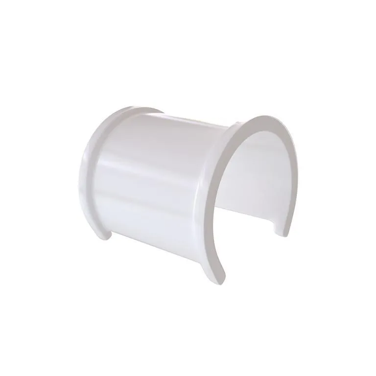 TAPA FURO LUVA ESG.50MM MARROM