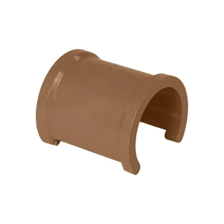 TAPA FURO LUVA SOLD 20MM MARROM