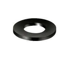 ARRUELA PVC PRETA P/ TUBO AJUSTAVEL