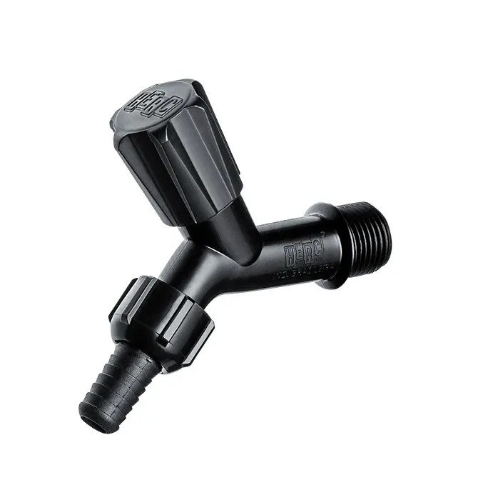 TORNEIRA JARDIM 1/2" E 3/4" PRETA
