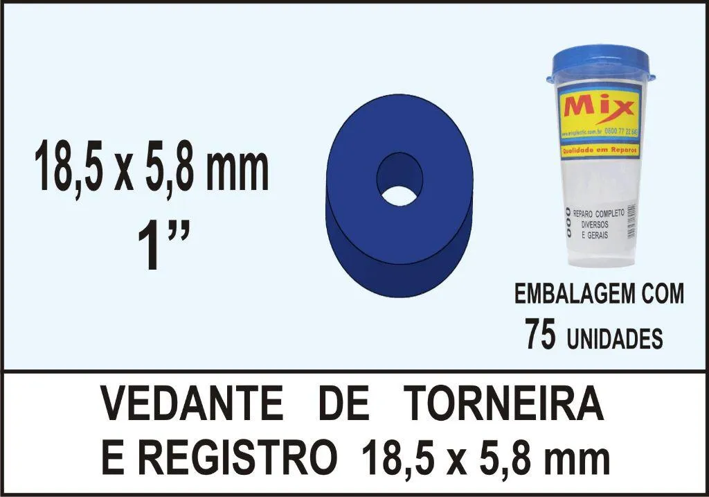 VEDANTE TOR/REG. 18,5x5, BMM AZUL 1