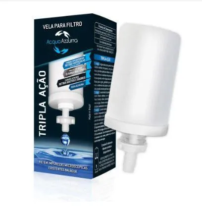 VELA ACQUA AZURRA TRIPLA ACAO