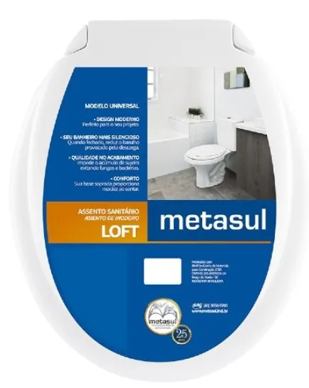 ASSENTO SANITARIO PLASTICO LOFT BR