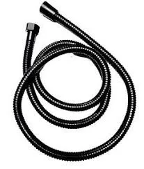 ENGATE FLEX P/DUCHA HIG 1,20 CM PRETO 1/2