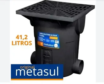CAIXA PLUVIAL GRANDE METASUL