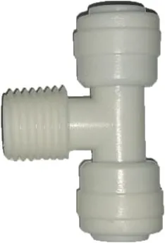 CONEXAO EM T CENTRAL 1/4 P/TUBO 1/4