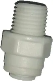 CONEXAO RETA 1/4 BSPT P/ TUBO 1/4 BR