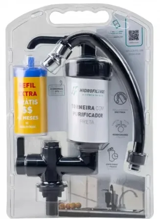 FILTRO BICA MOVEL DE BANCADA PRETO