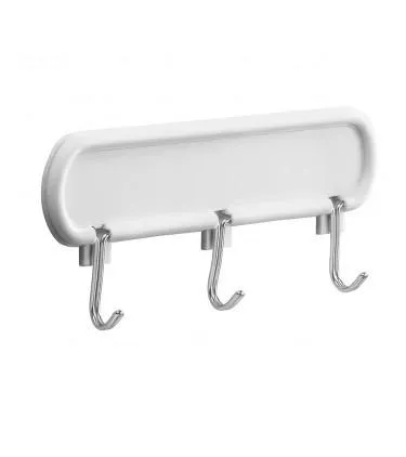 GANCHO ADESIVO 0,3 KG PLAST/METAL BR