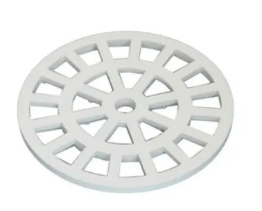 GRELHA PLAST ABS BRANCA RED 100MM